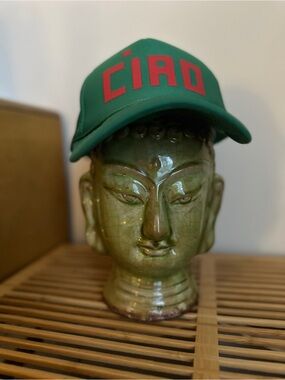 Clare V. Green Mesh Trucker Hat